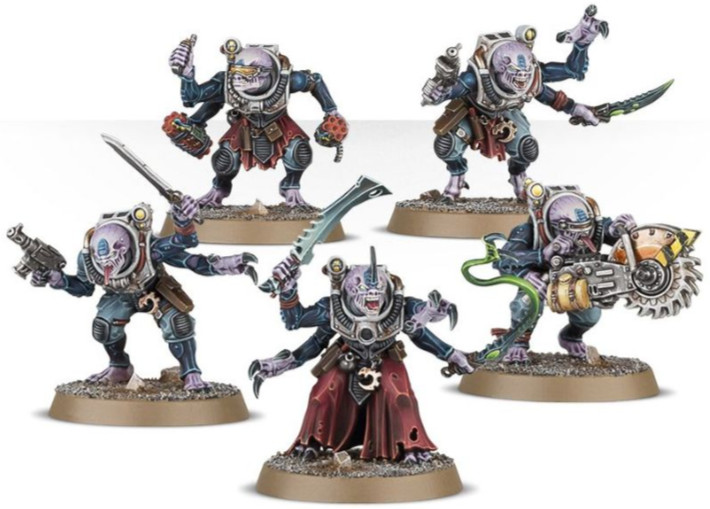 Acolyte Hybrid x 5-Metamorph-Genestealer Cult-Tyranid-Kill Team-Warhammer 40k