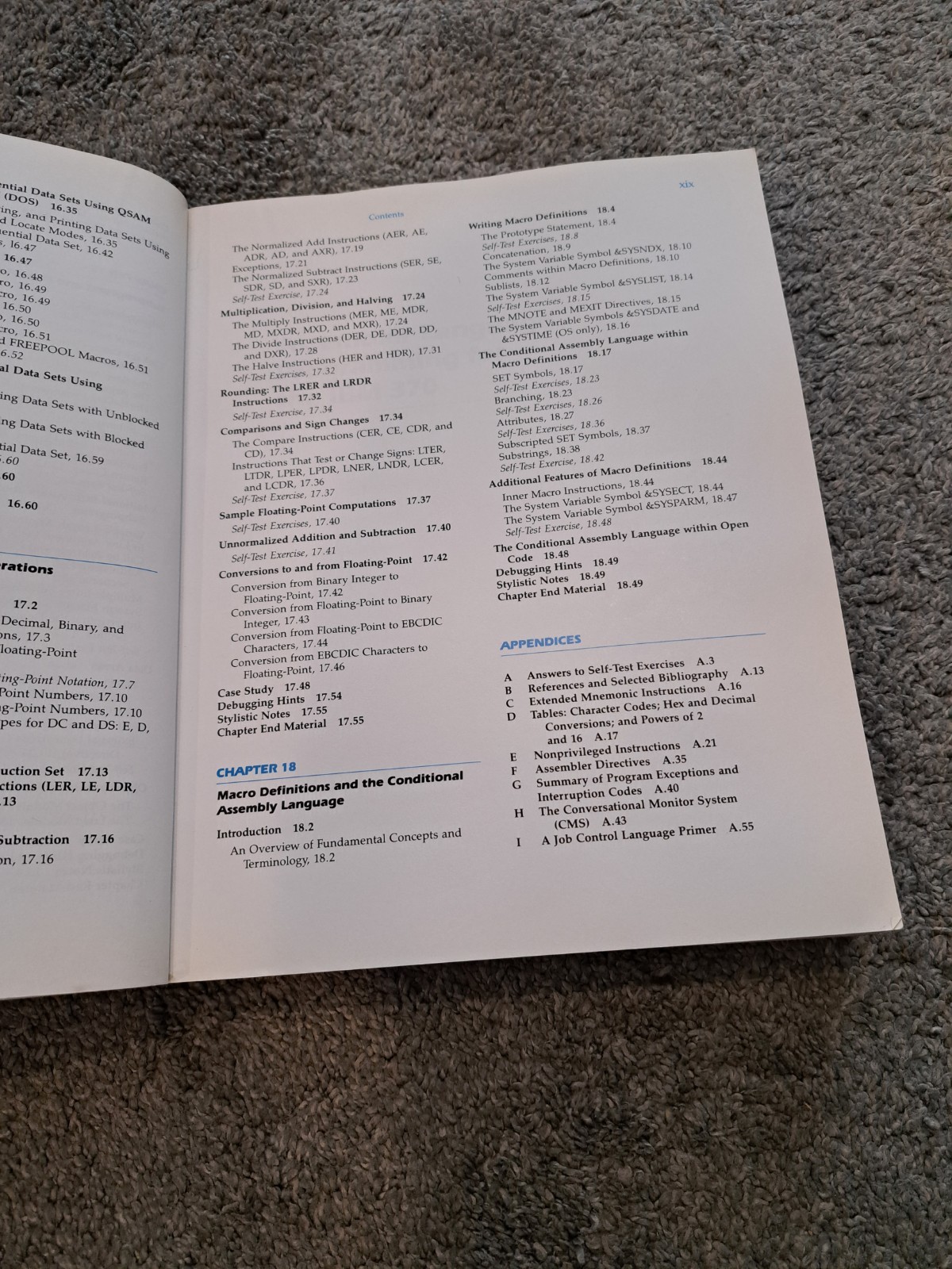Assembler Language Programming for the IBM 370 Frank M. Carrano