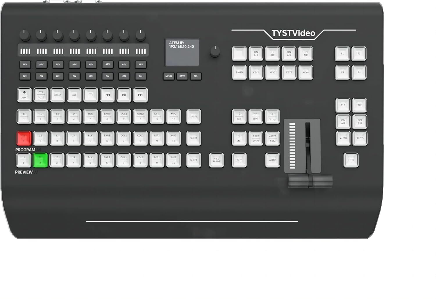 TYST TY-K1700HD Video Switcher Control Panel for BMD ATEM 1 M/E vMix Software