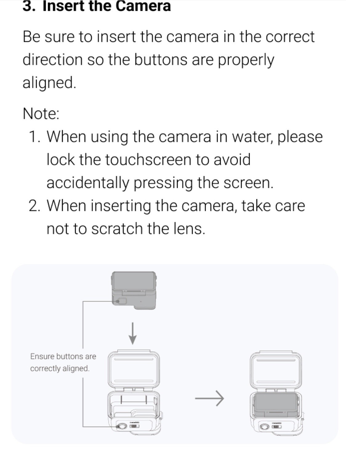 Original Insta360 Ace Pro Dive Case – Waterproof