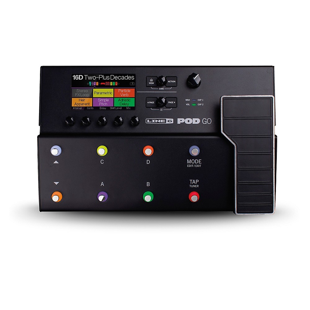 Line 6 POD Go Guitar MultiEffects Processor Black