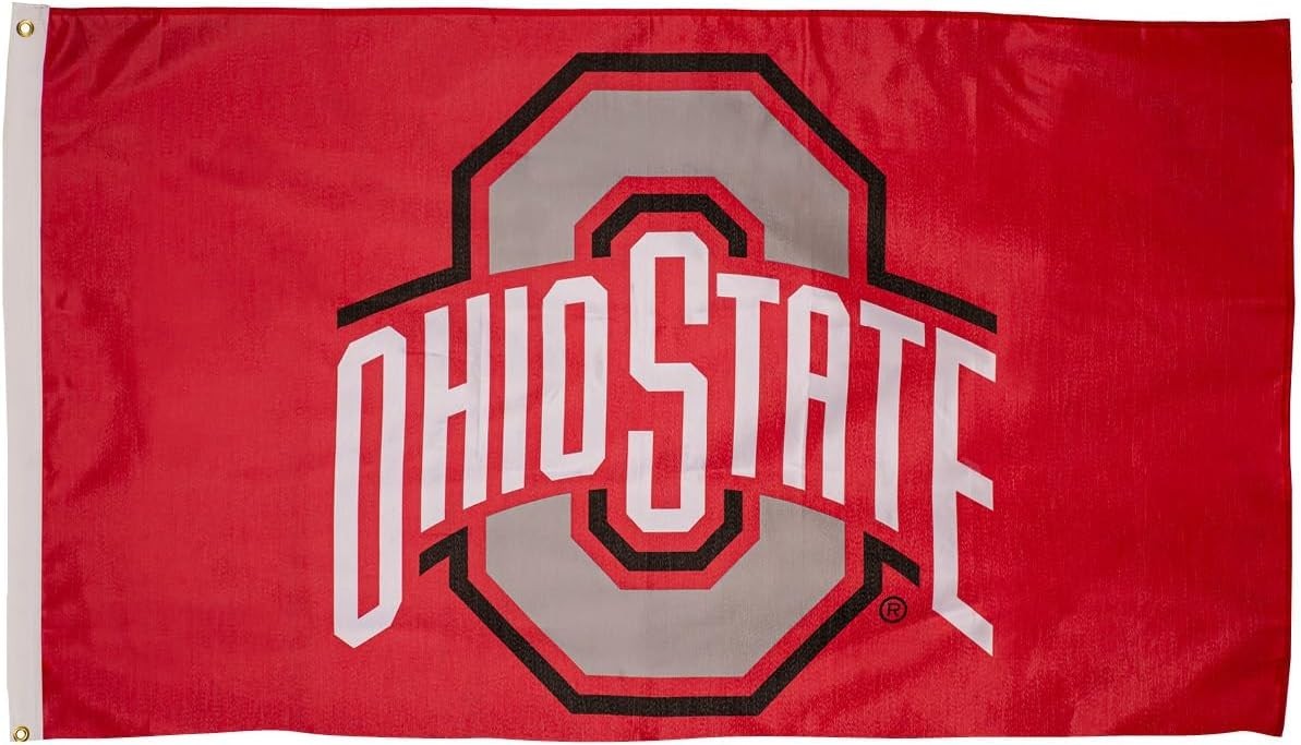 Ohio State Buckeyes 3x5 Flag Banner NCAA Football Fan Outdoor Polyester Flag