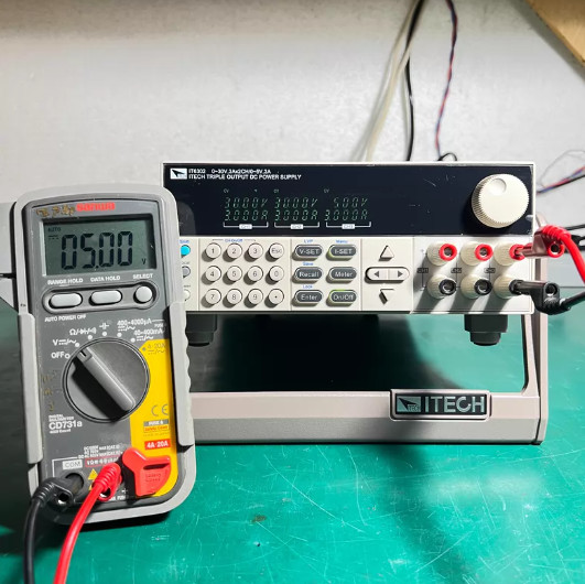 1PCS USED ITECH IT6302 three channel programmable DC adjustable power supply