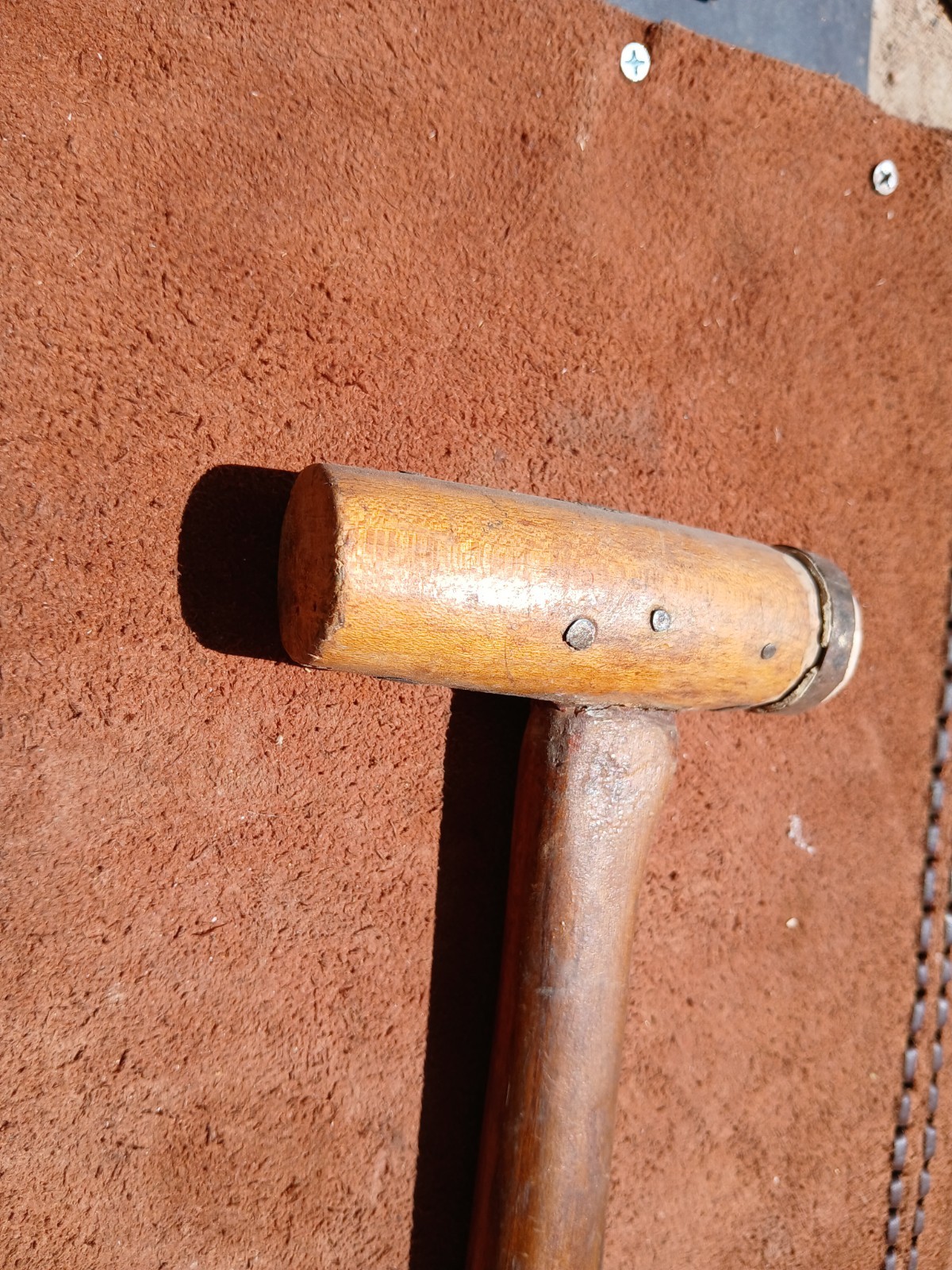 Vintage soft wood mallet, Auto body