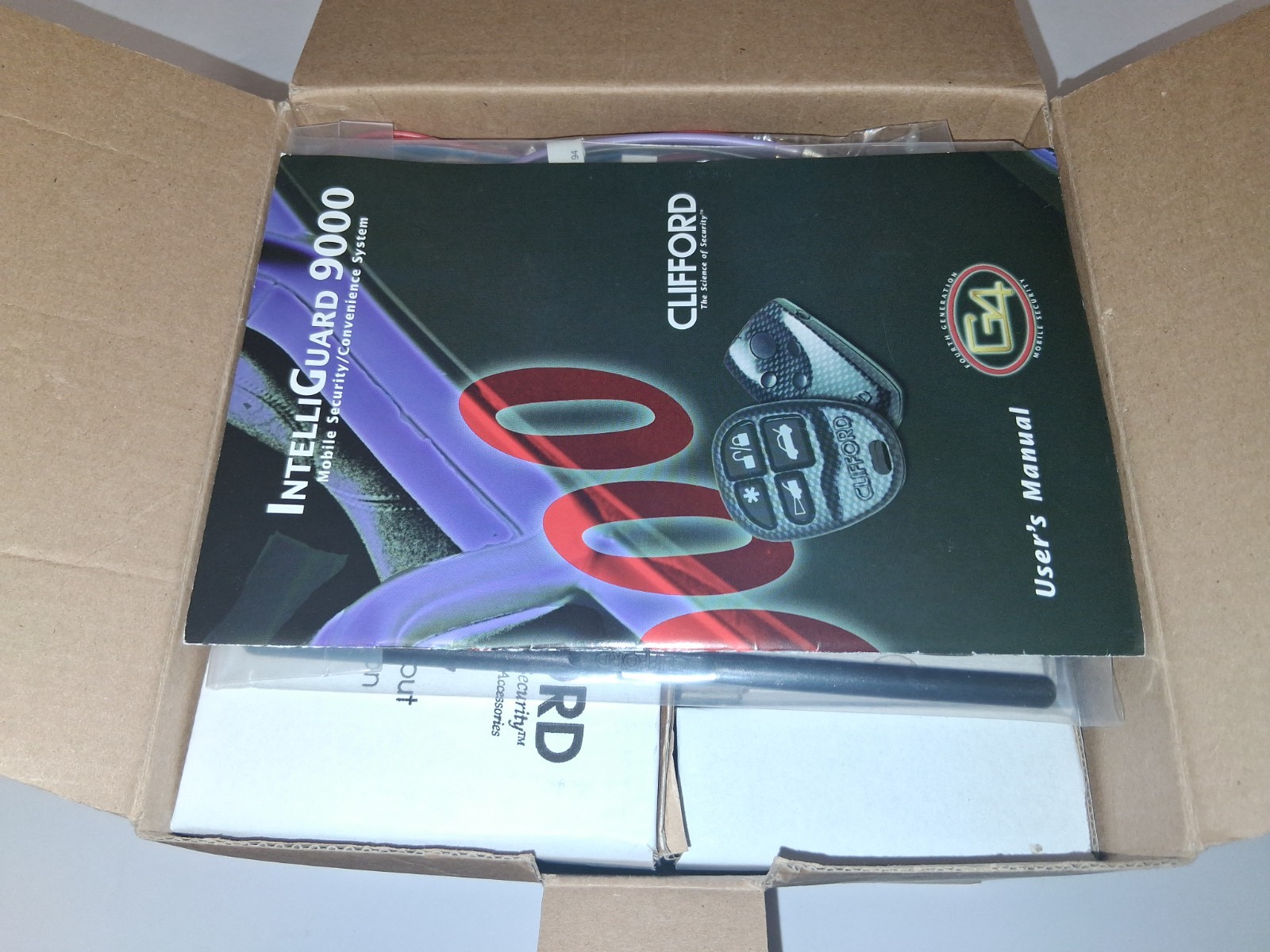 CLIFFORD INTELLIGUARD 9000 G4 SECURITY SYSTEM