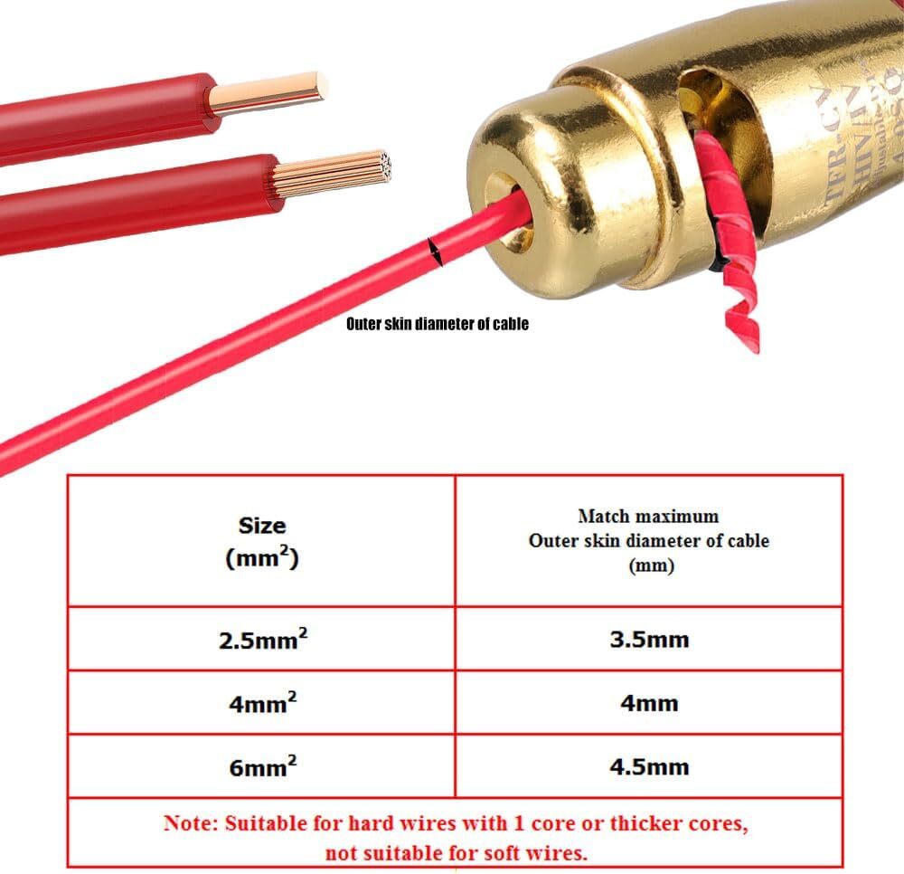 Wire Stripper for Drill Wire Stripping and Twisting Tool Upgrade Electrical