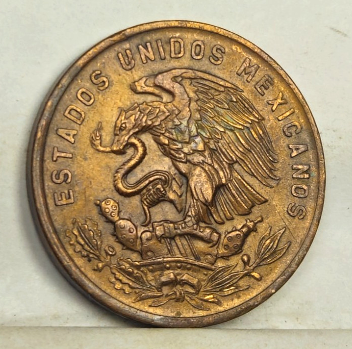 1970 Mexico 20 Centavos BN