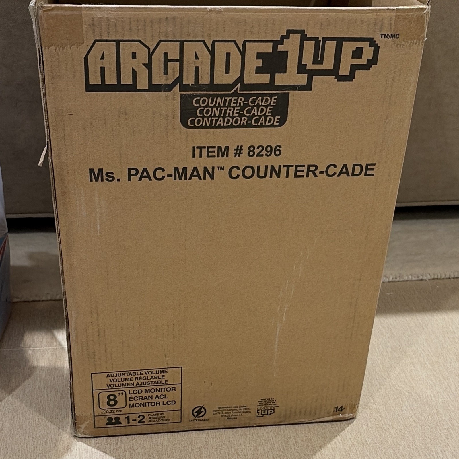 Arcade1Up Ms. Pac-Man Counter-Cade Tabletop Video Arcade Machine (2020)
