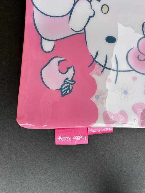 NEW Hello Kitty Folder A4 Document File Zipper Storage Case