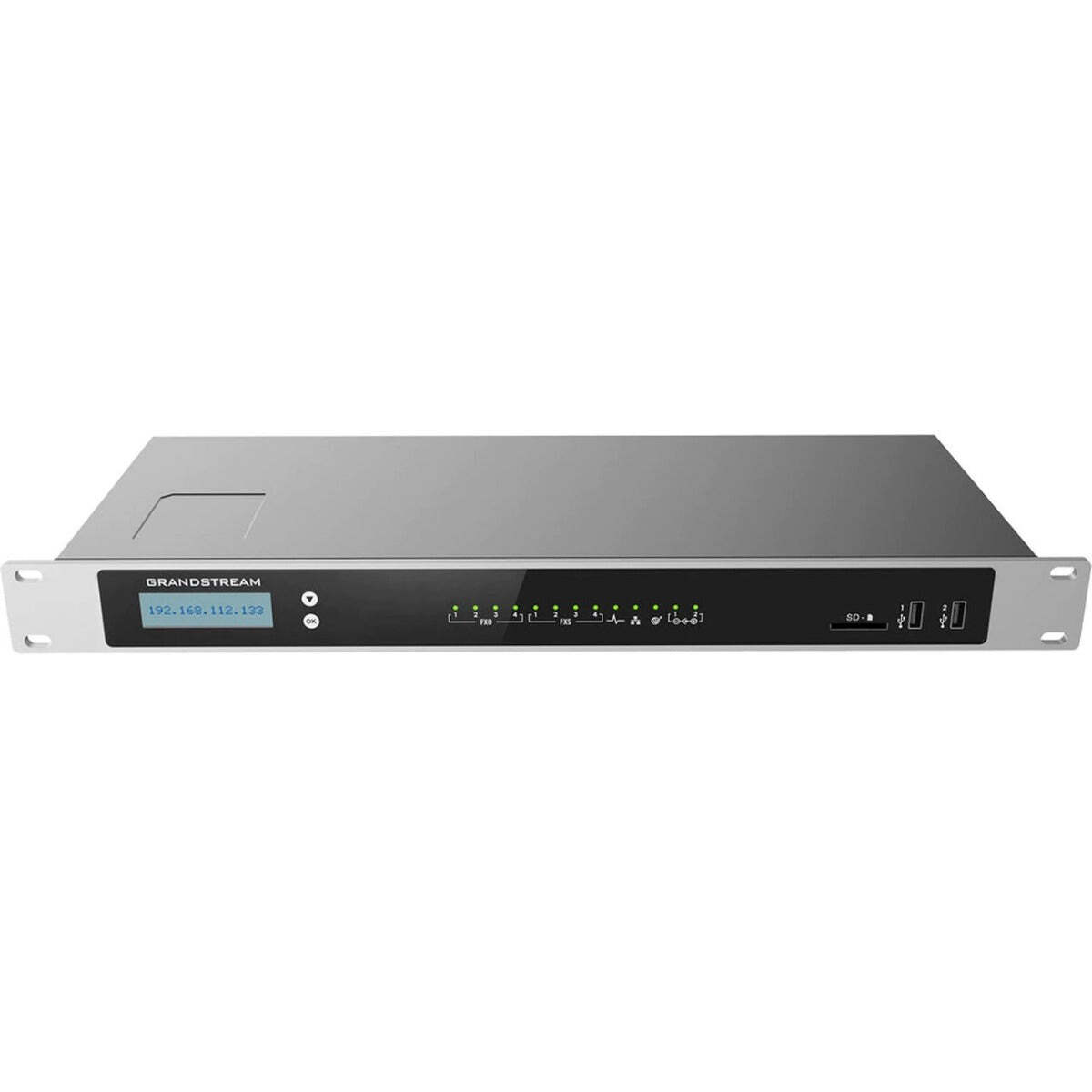 Grandstream UCM6304 IP PBX – 4 FXS + 4 FXO Ports, 2000 Users, 300 Calls & Video