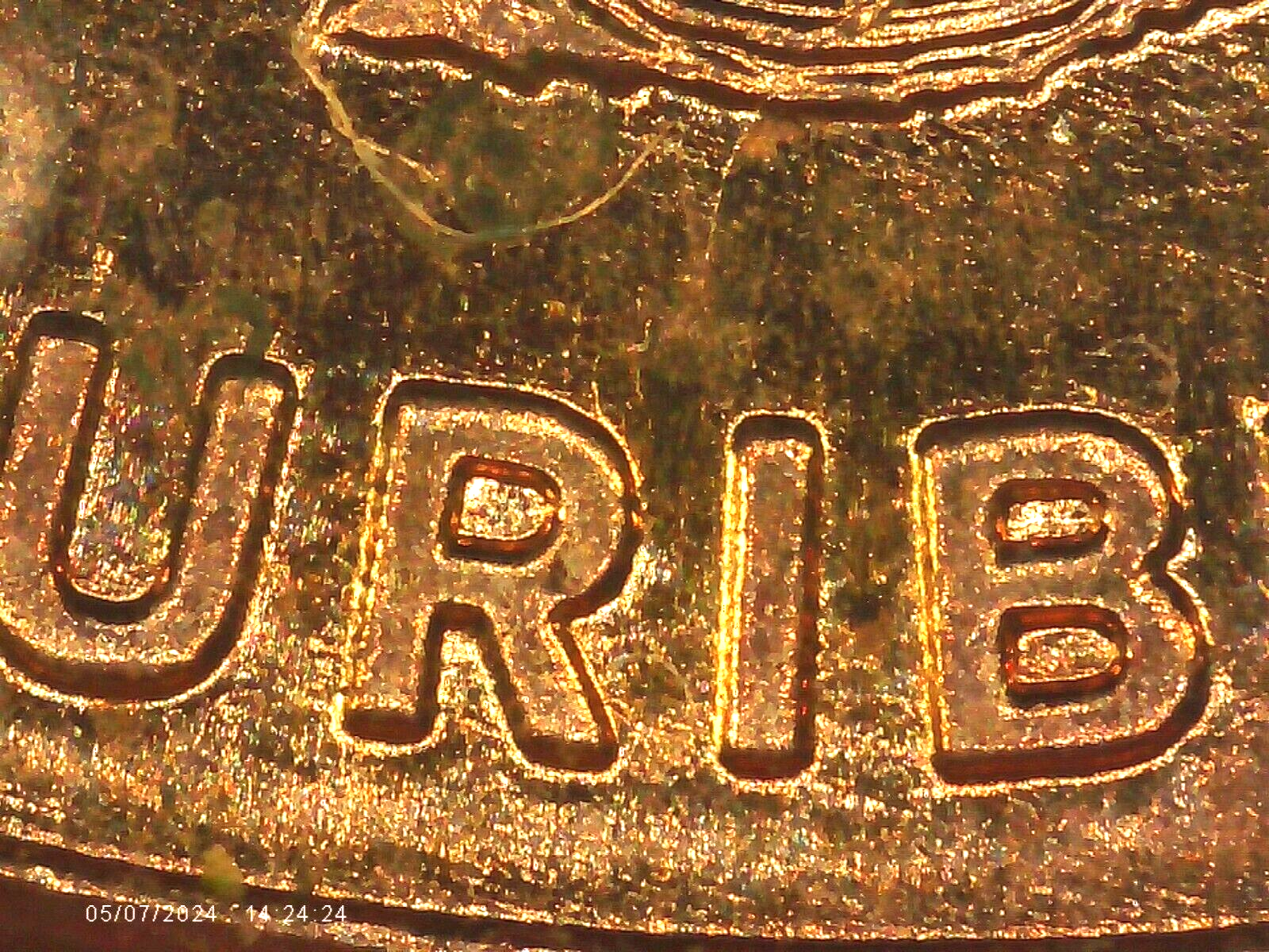 2009 P BU FY DOUBLED DIE REVERSE ERROR WDDR-037