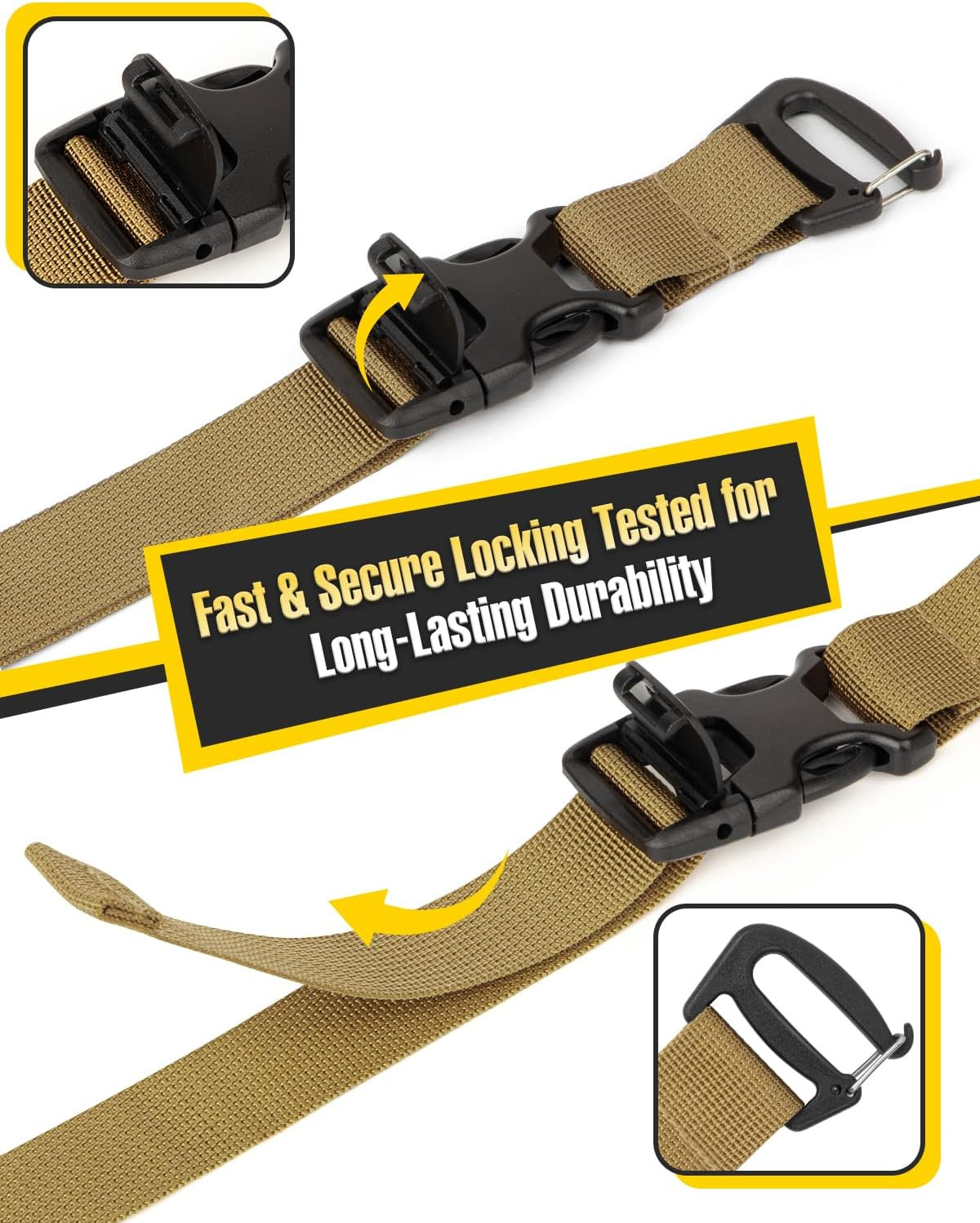 MOLLE Tactical Backpack Straps Rush Tier System Molle Attachment for Tripod Gear