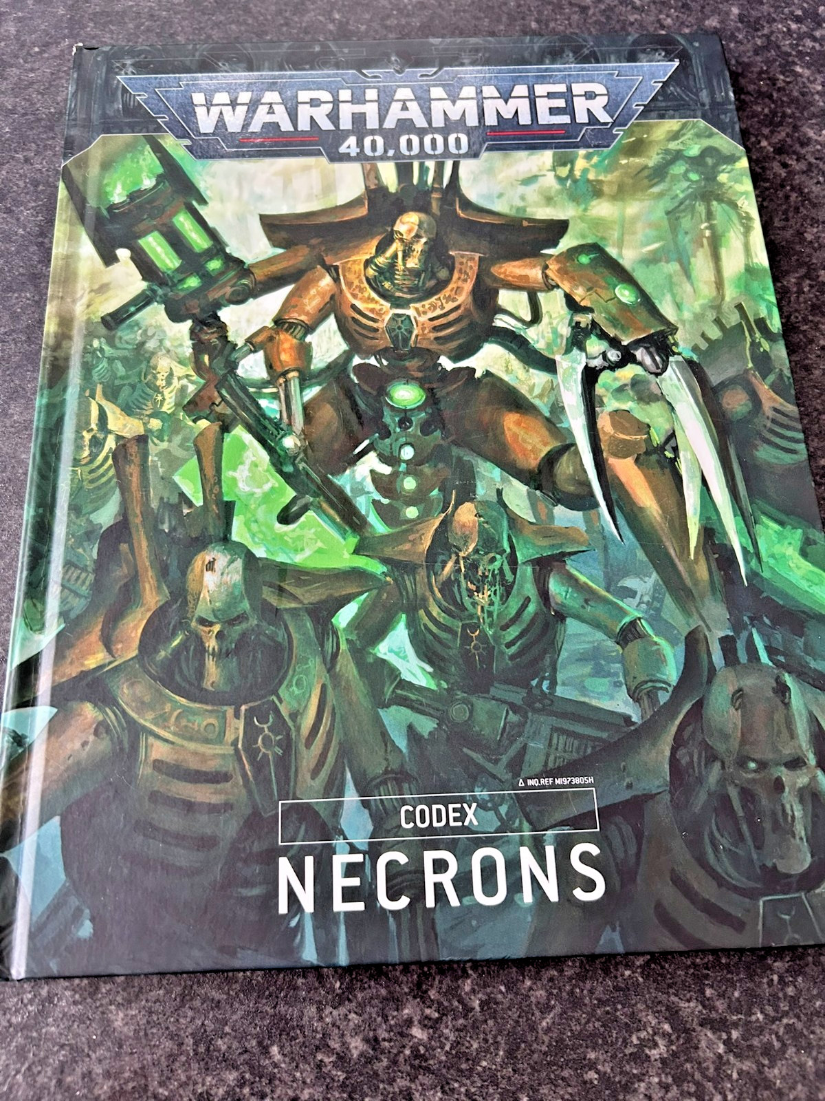 Warhammer 40k Codex Necrons 9th Edition Hardback Rulebook Games Workshop 40000