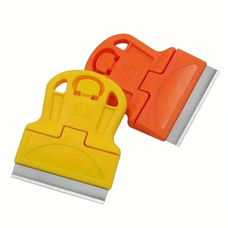 Mini Scraper Tool Sticker Paint Glue Remover for Glass Car Window Cleaning