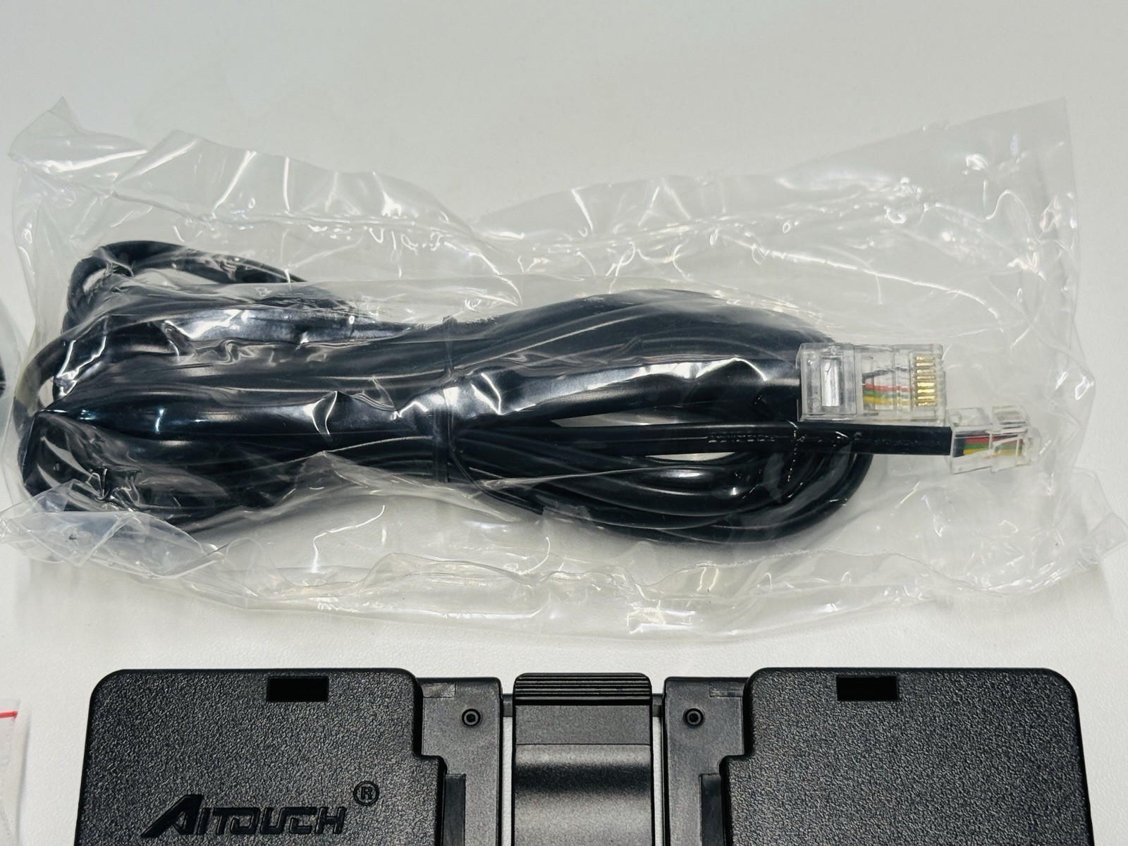 ATouch Tablet POS Dock Mount Kit w/ Bracket Adhesive Base Ethernet Cable