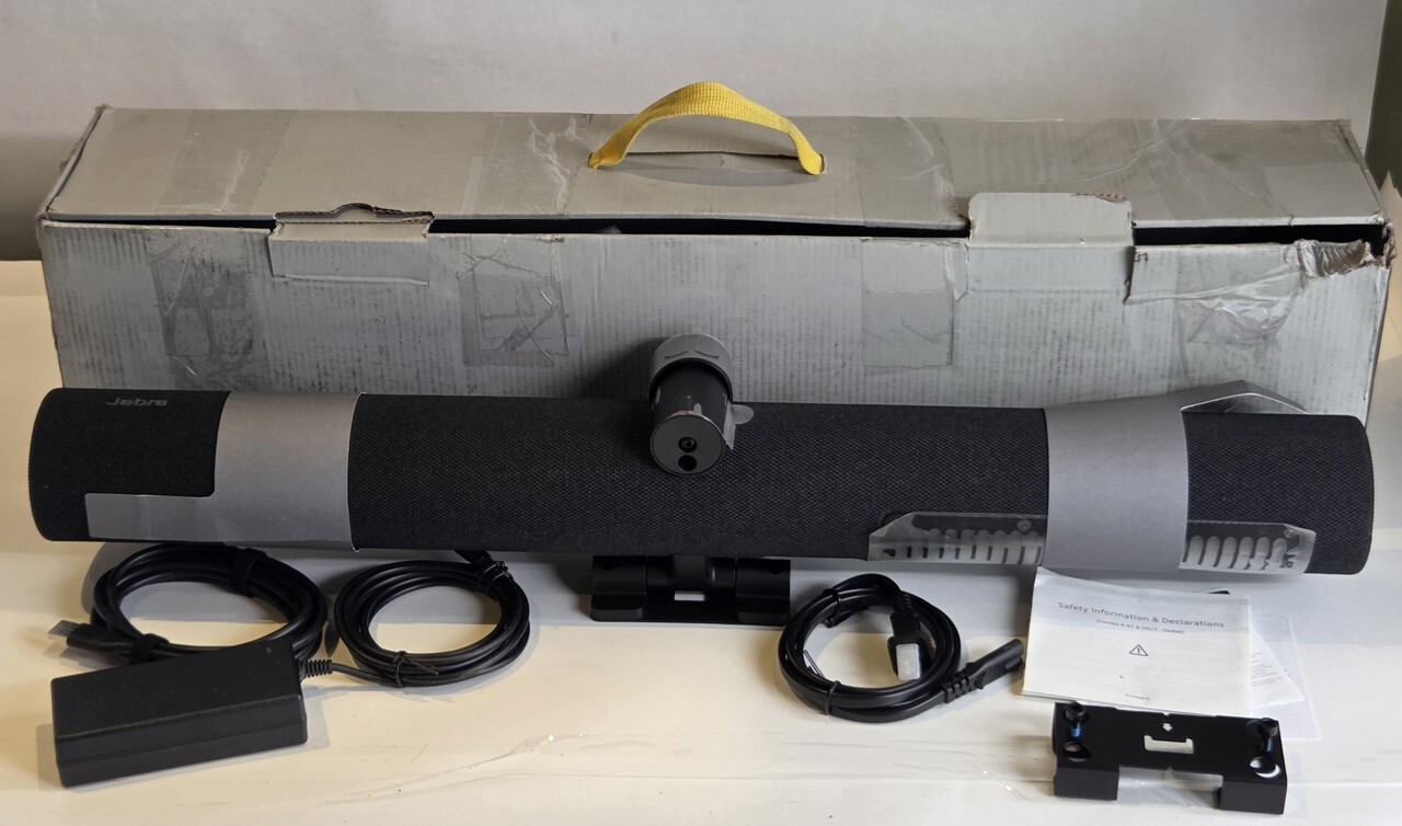 JABRA VSM020 8200-232 PANACAST 50 180° PANORAMIC 4K USB COLLABORATION VIDEOBAR