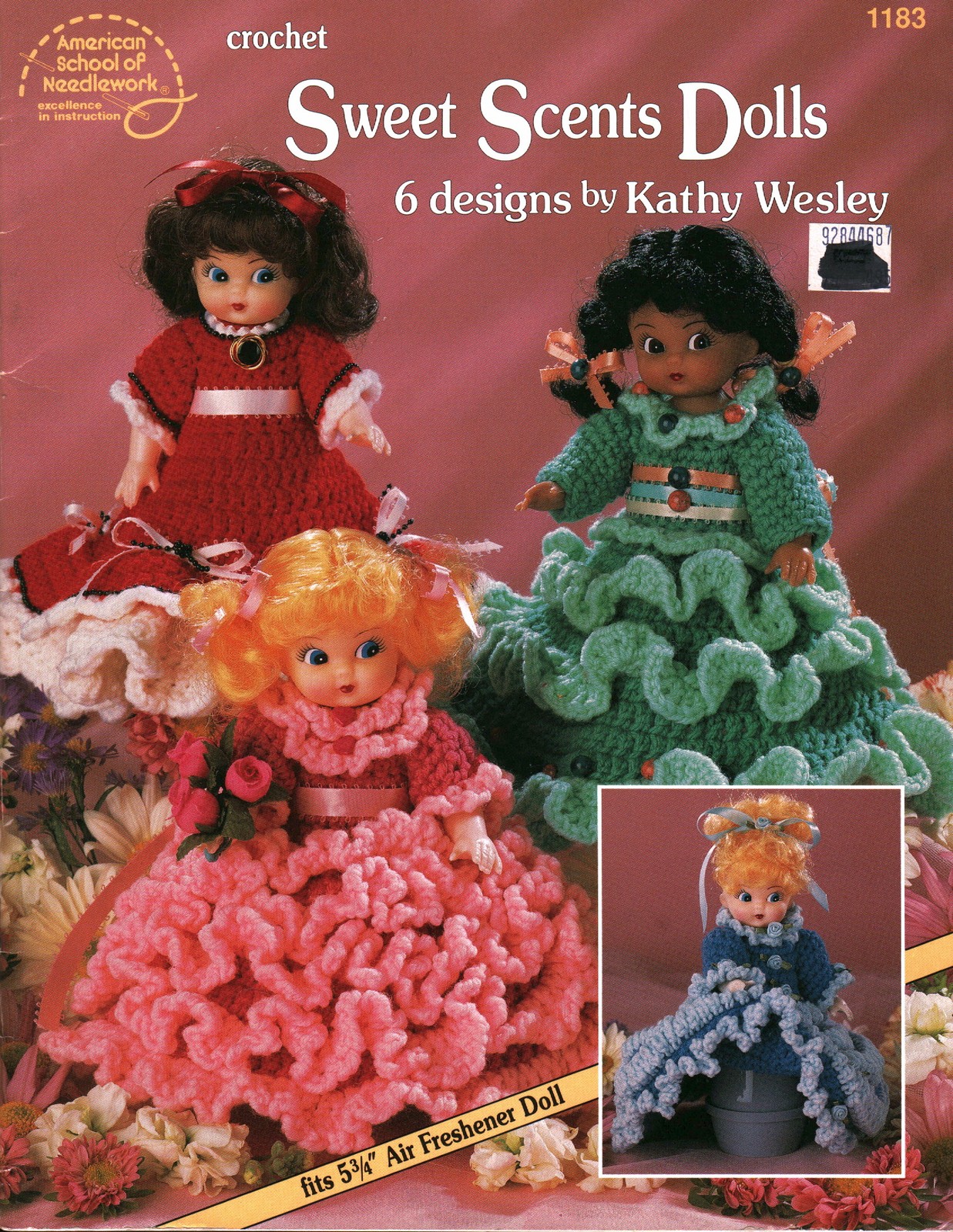 Crochet Sweet Scents Dolls | American School of Needlework 1183