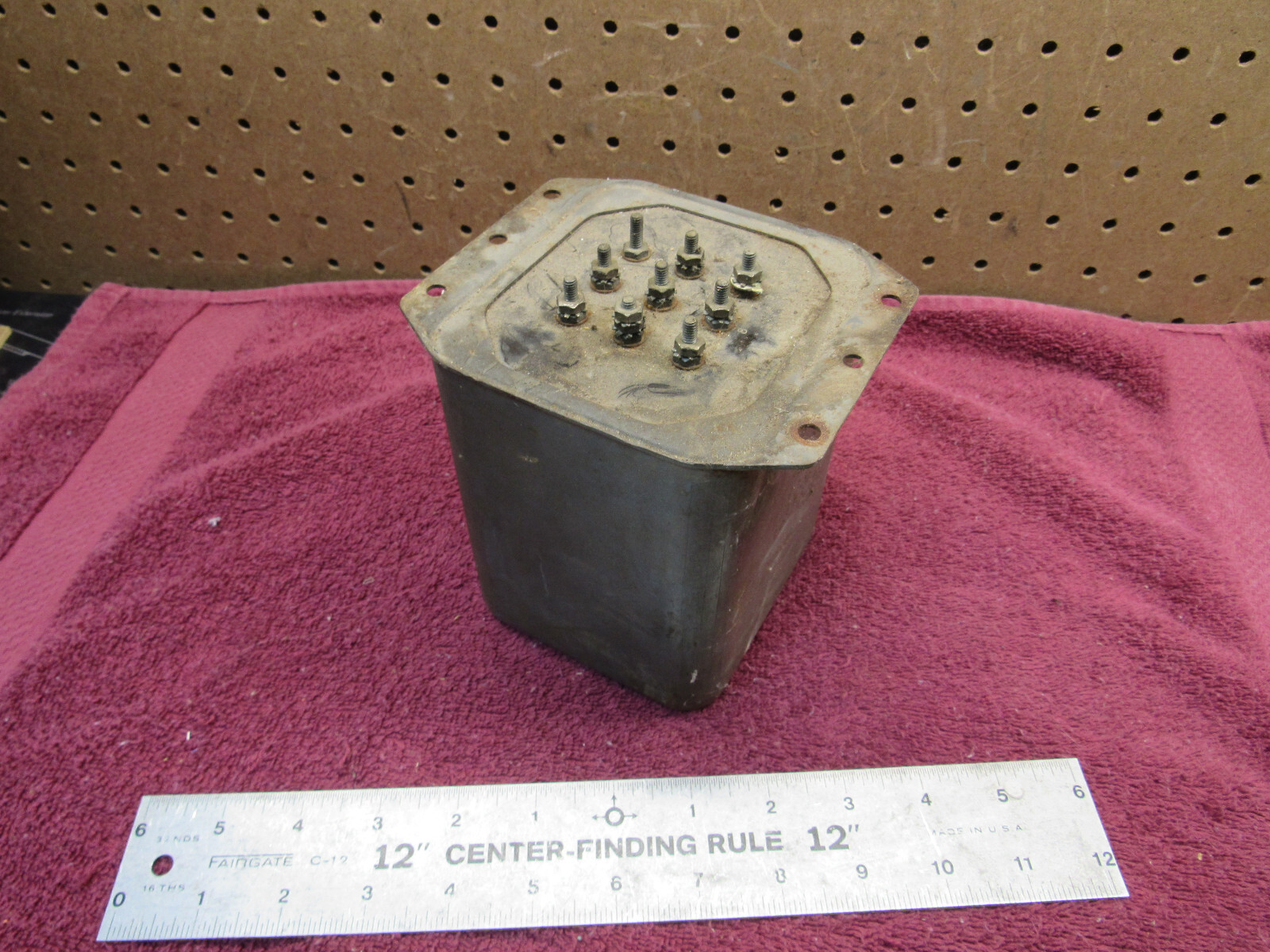 Vintage Collins CTC Radio Power Transformer 10 vct @6.5a 2500 TEST 672-1200-00