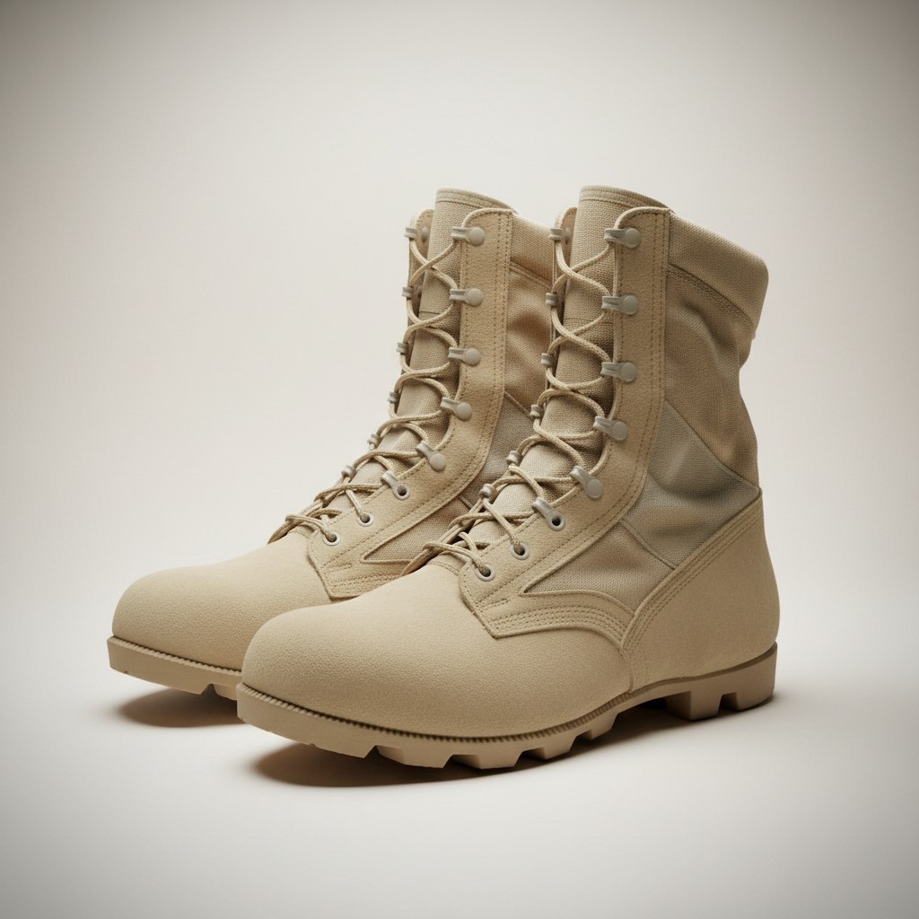 US Military Vintage Surplus Hot Weather Boots 14 W