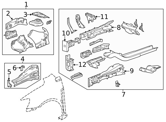 Genuine GM 2012-2016 Sonic Support 95231593