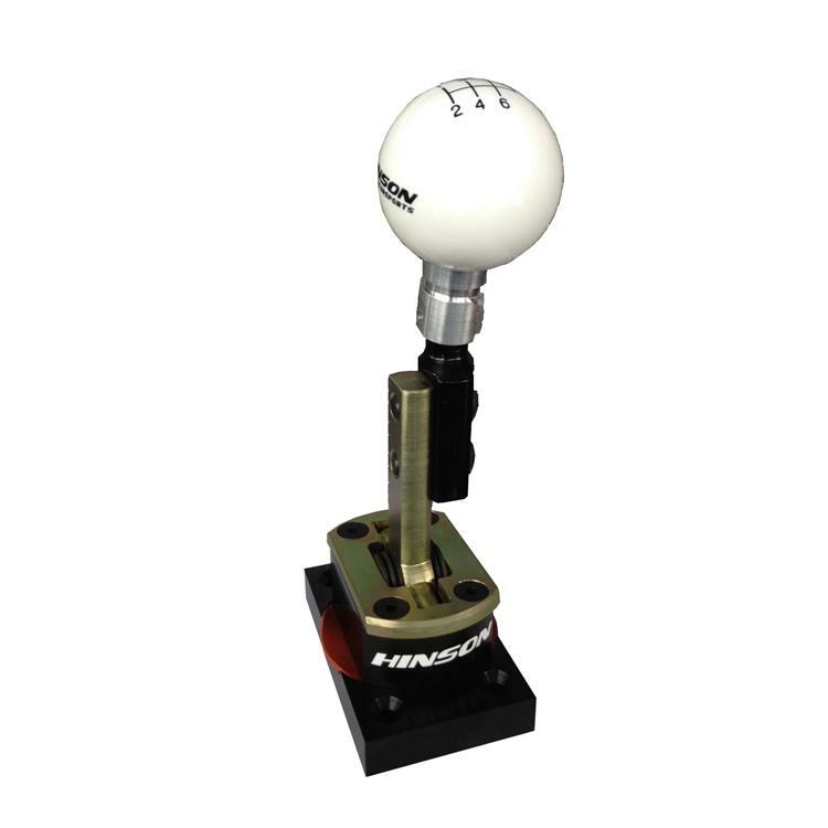 Hinson Motorsports C6 Corvette Short throw Shifter with White Ball