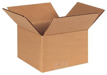 GRAINGER APPROVED 55VG03 Shipping Box,4x4x3 in 55VG03 PK 25