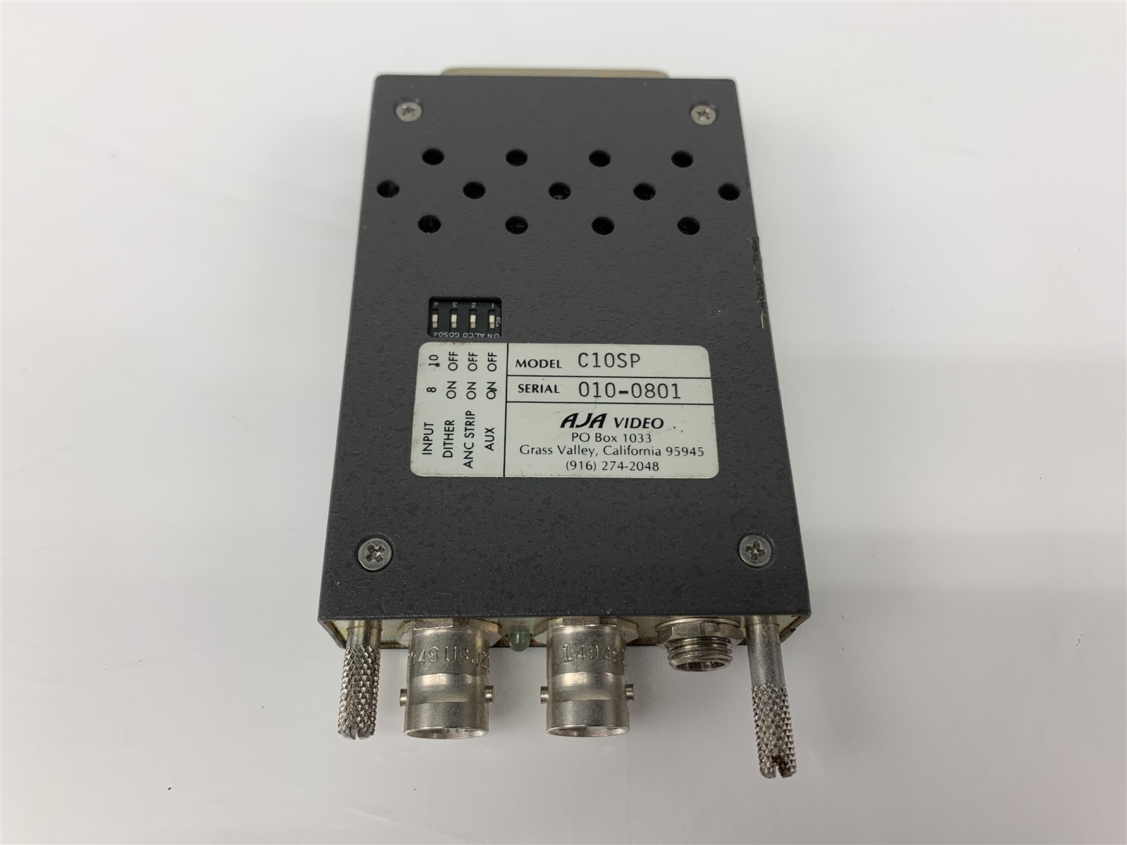 Aja Video C10SP SMPTE 259M Serial Parallel Converter