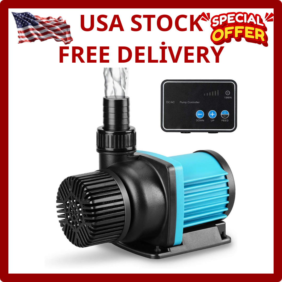JEREPET SND-12000 - 3170-GPH Aquarium 24V DC Water Pump w/ Controller *NEW*