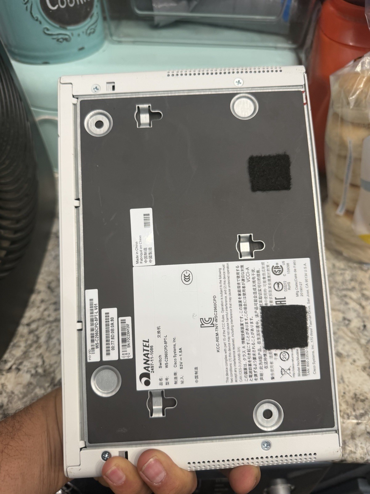 Cisco Catalyst WS- C2960 CPD-8PT-L