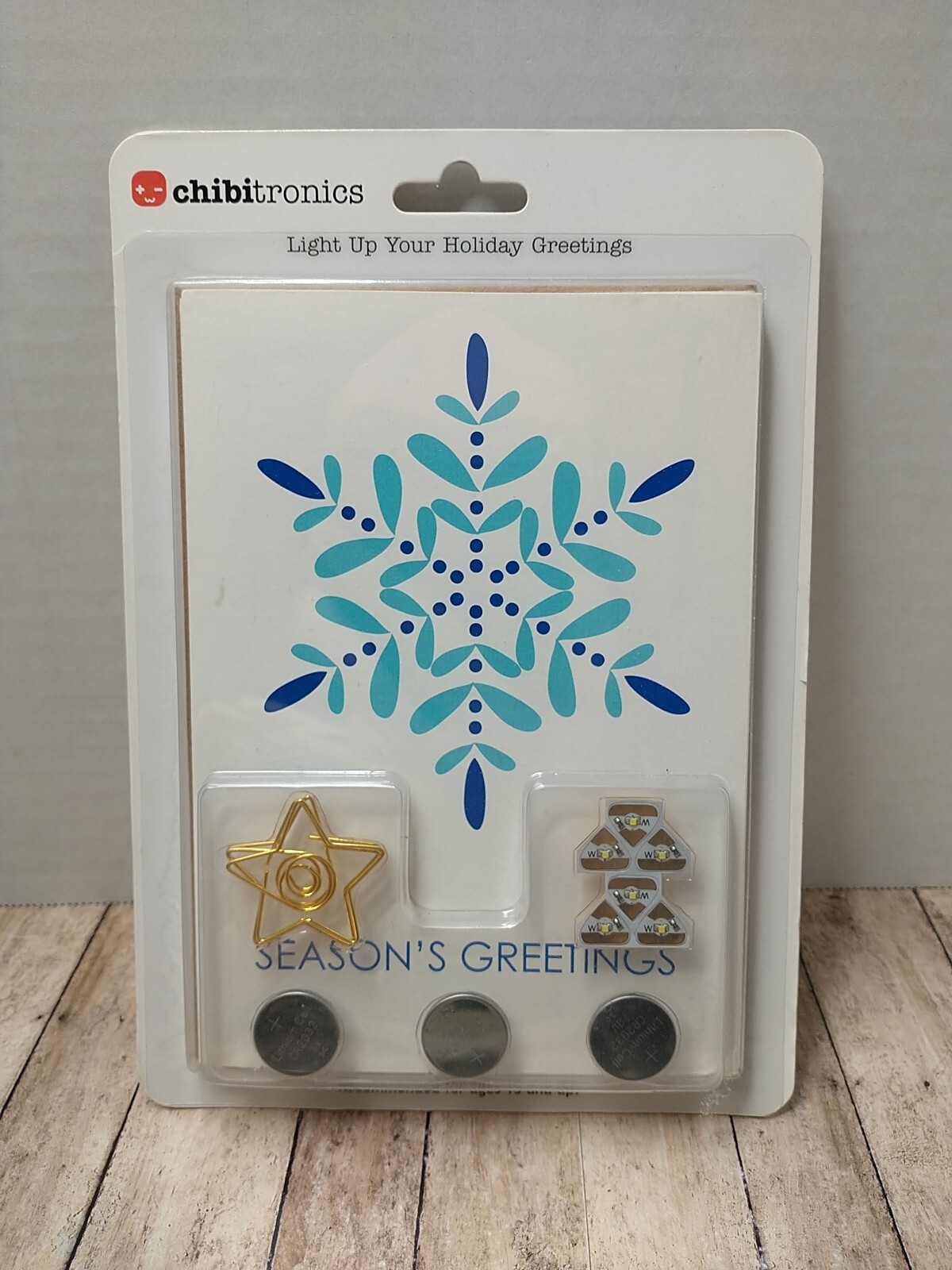 Chibitronics - Chibi Lights - LED Circuit Stickers STEM Starter Kit Season's