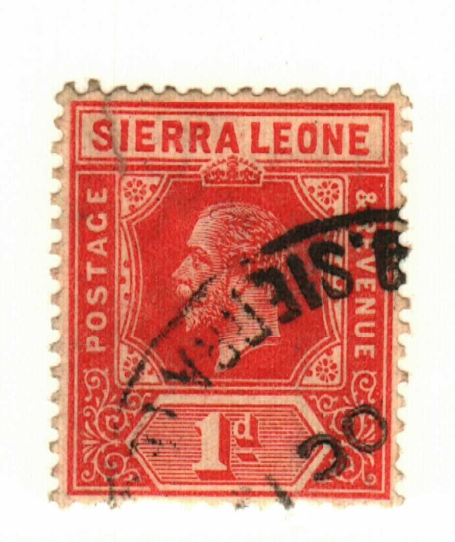 Sierra Leone #104 used