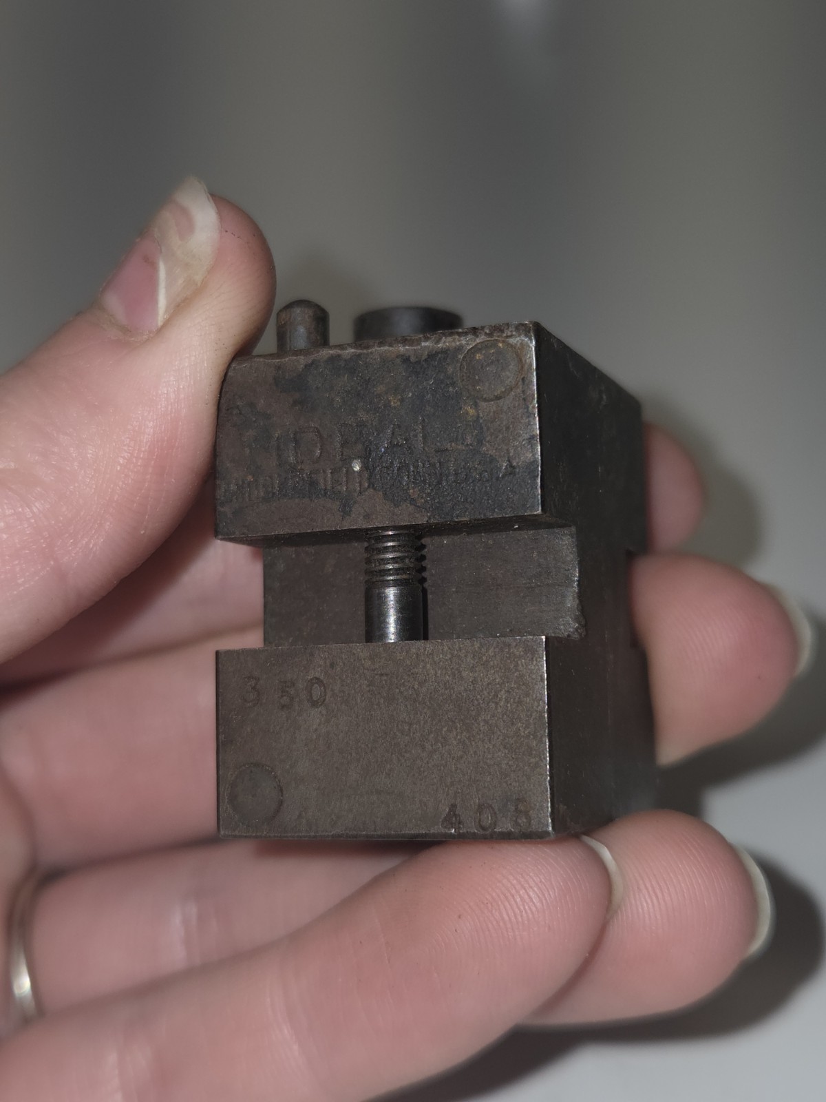 Lyman/Ideal .350dia Round Ball Single Cavity Mold