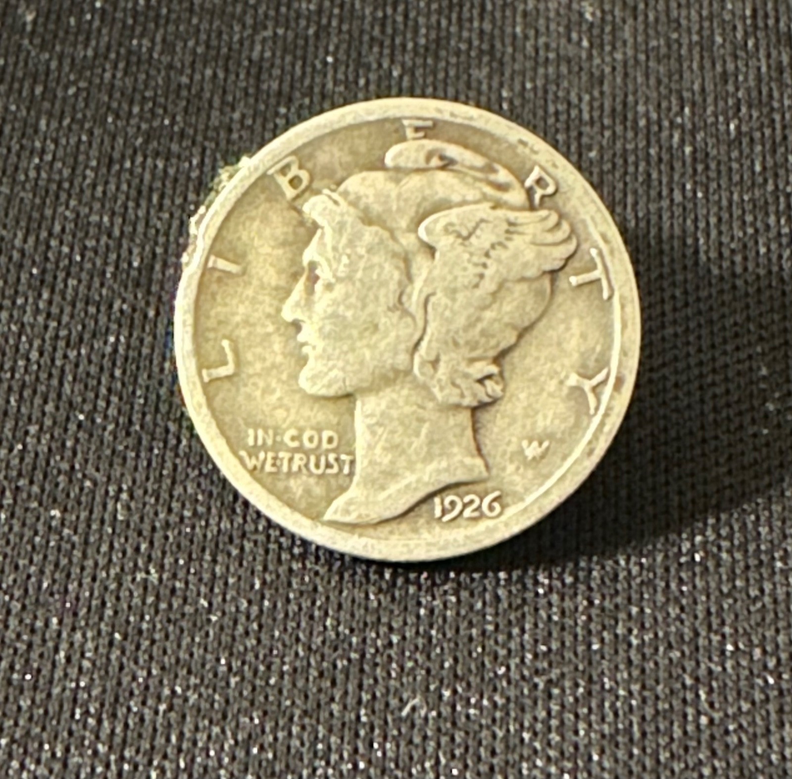 1926-P Mercury Dime