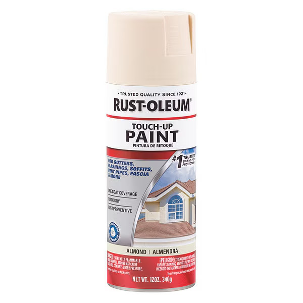6 PACK RUSTOLEUM WEATHER RESISTANT ALMOND TOUCH-UP PAINT 3133789 FREE SHIPPING