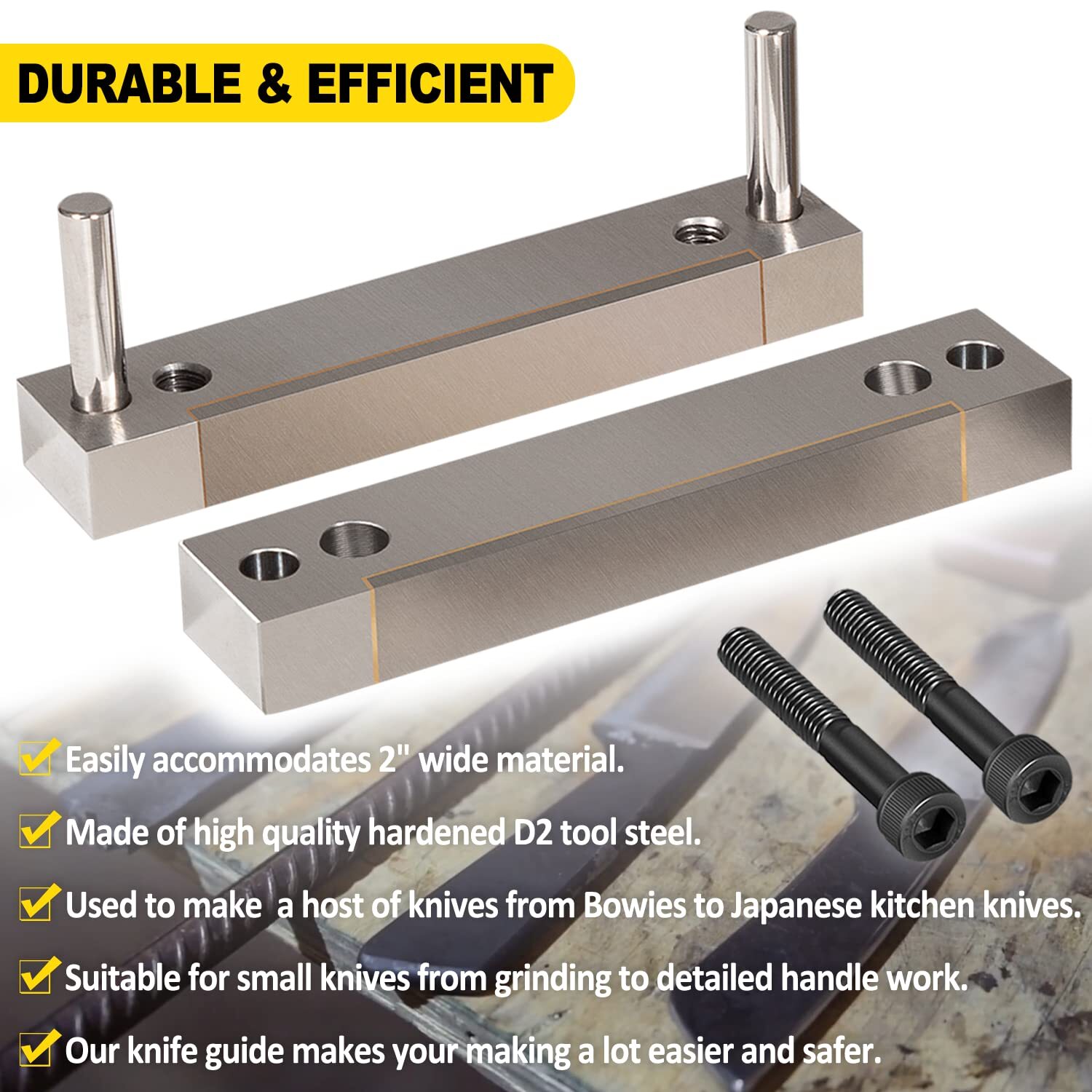 File Guide with Carbide Surface For Knife Making Tool Knife Makers grinding jig