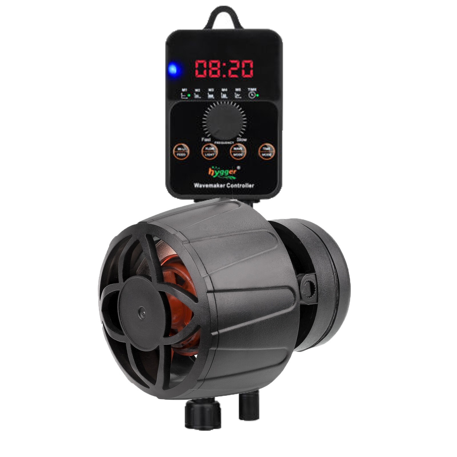 hygger Aquarium Wave Maker with Controller & Magnetic Base DC 24V Powerhead