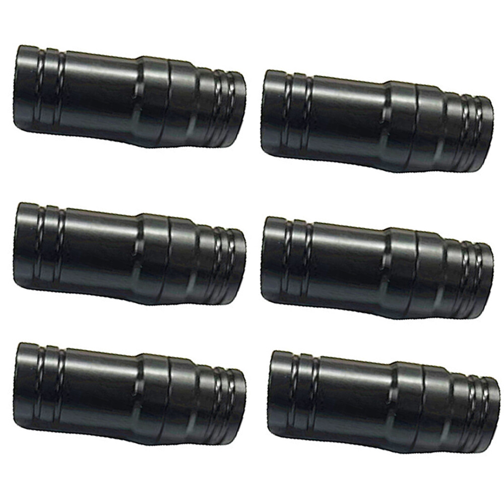 Joint Protectors - 5/16x14 - Joint Caps - 6 Piece Set Black
