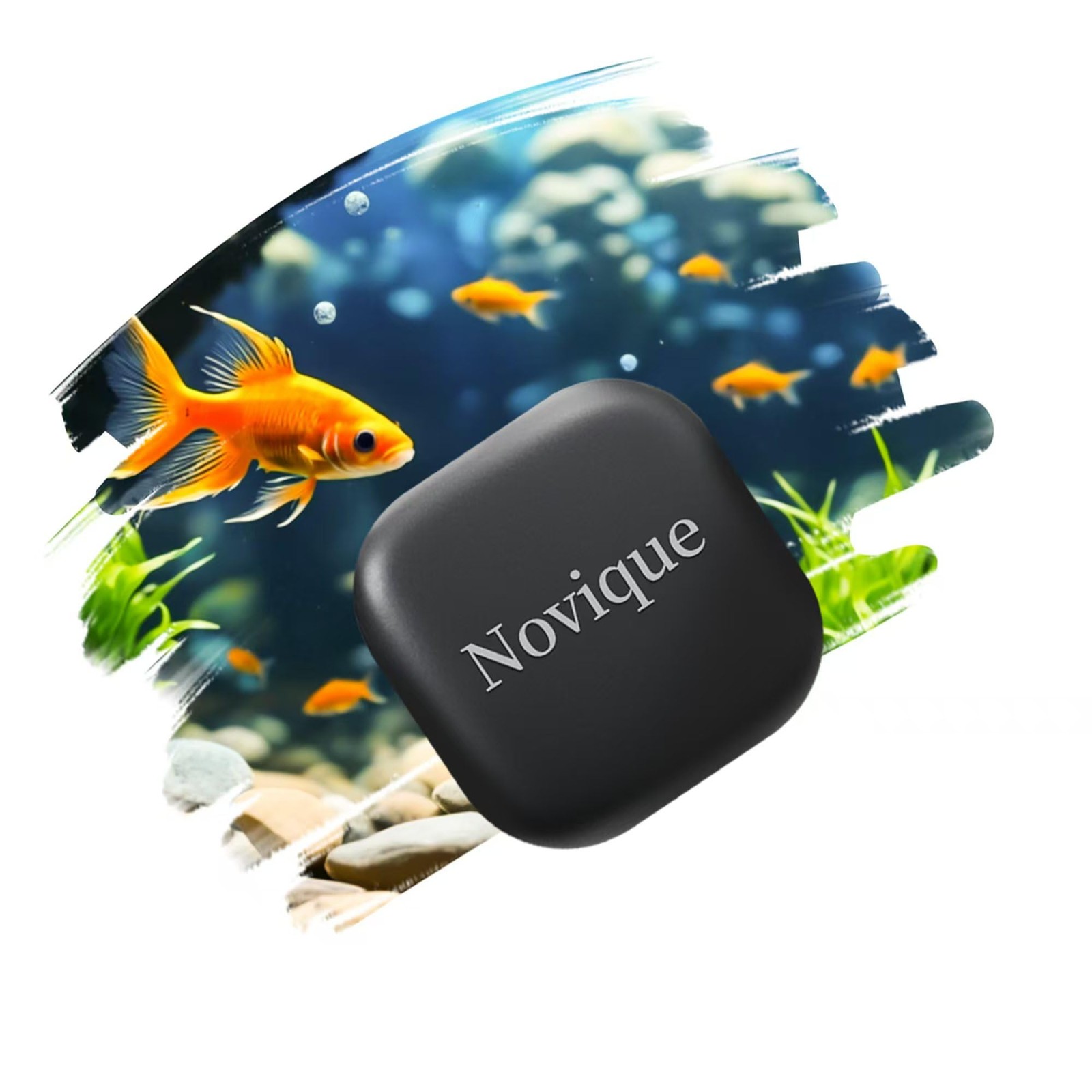 Mini Aquarium Glass Magnetic Cleaner Brush Small Fish Tank Magnetic Scrubber ...
