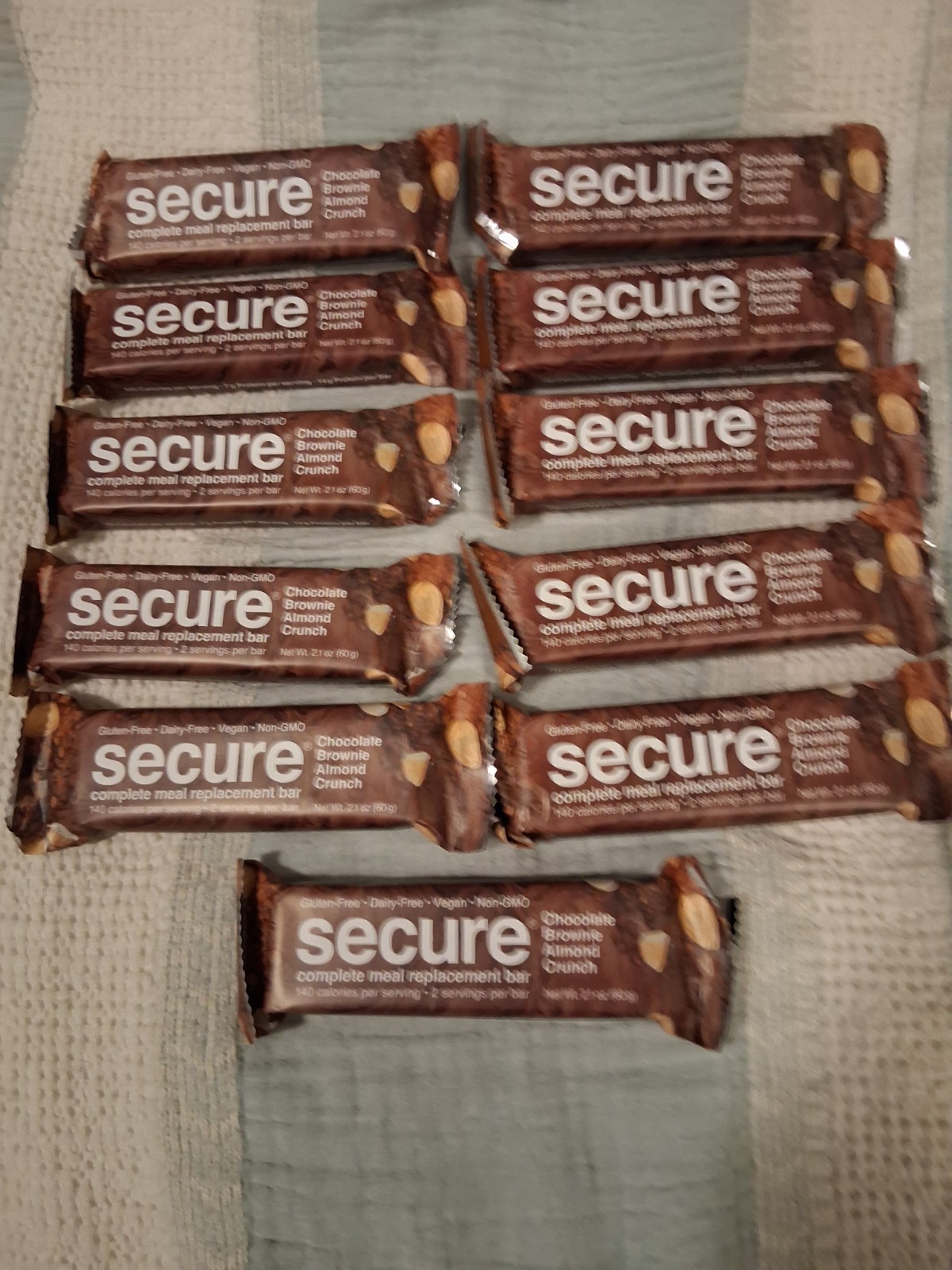 Andrew Lessman Secure Meal Replacement Bars - Chocolate Brownie Almond Crunch