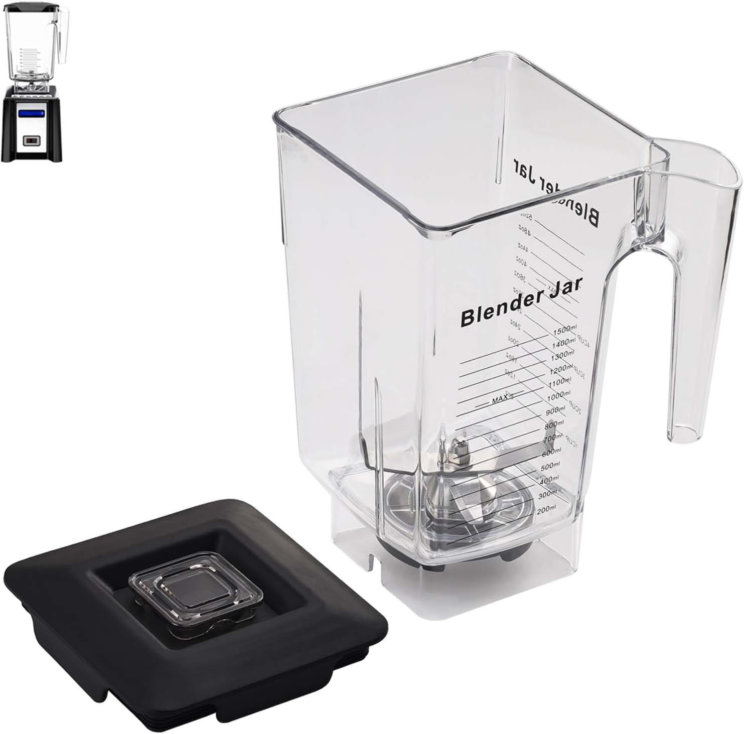 90Oz Wildside+ Jar for Blendtec, Replace 570 575 625 650 725 759 800 825 885 Et