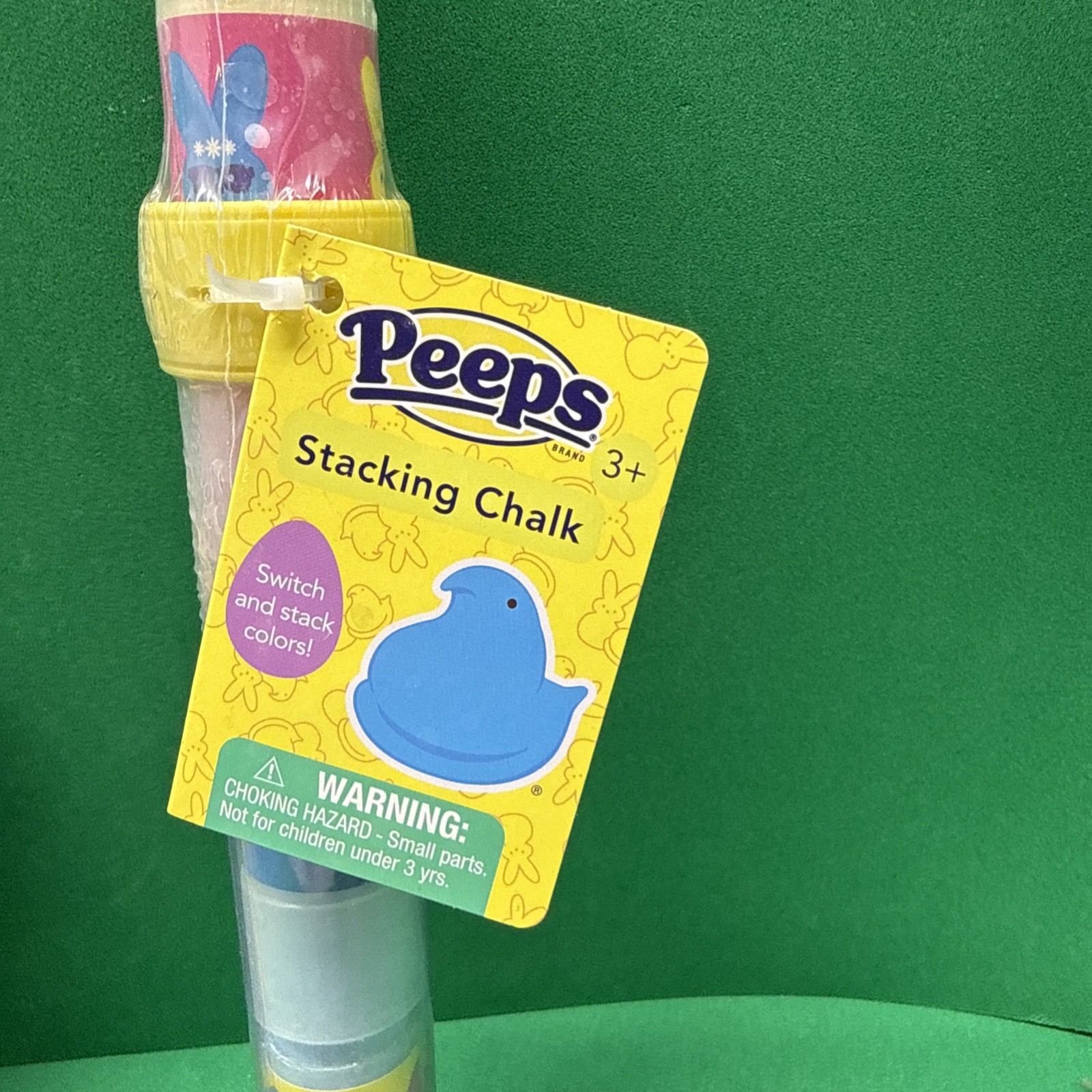 PEEPS Dough Pack w/ Cutter Bunny & Marshmallow Scent/Peeps Stacking Chalk/Foamie