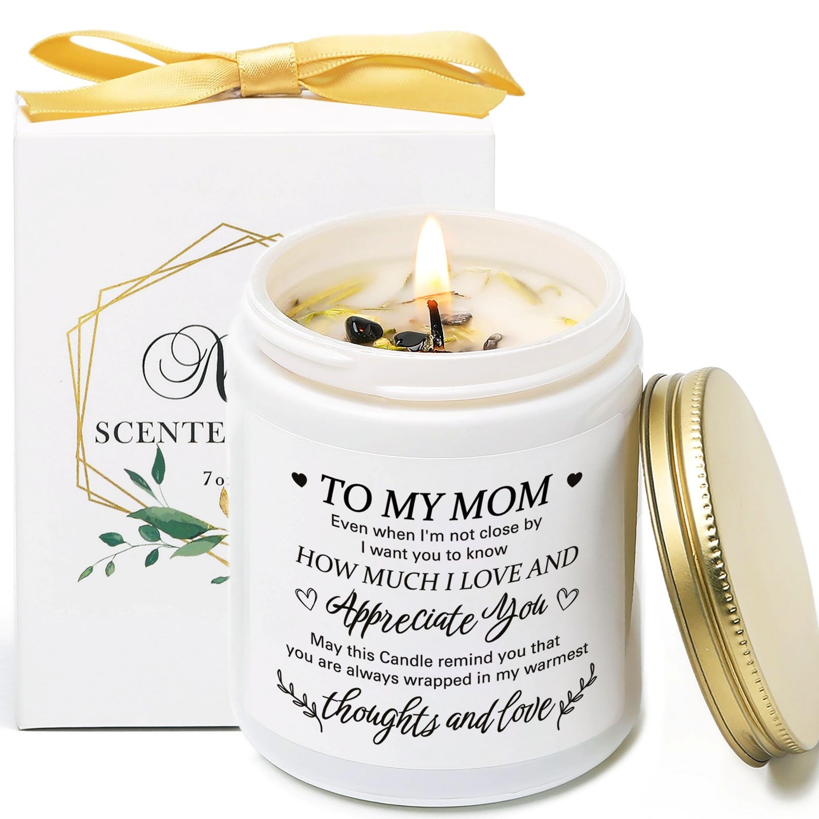Mothers Day Candle Gifts for Mom from Daughter Son - Funny Birthday To mom