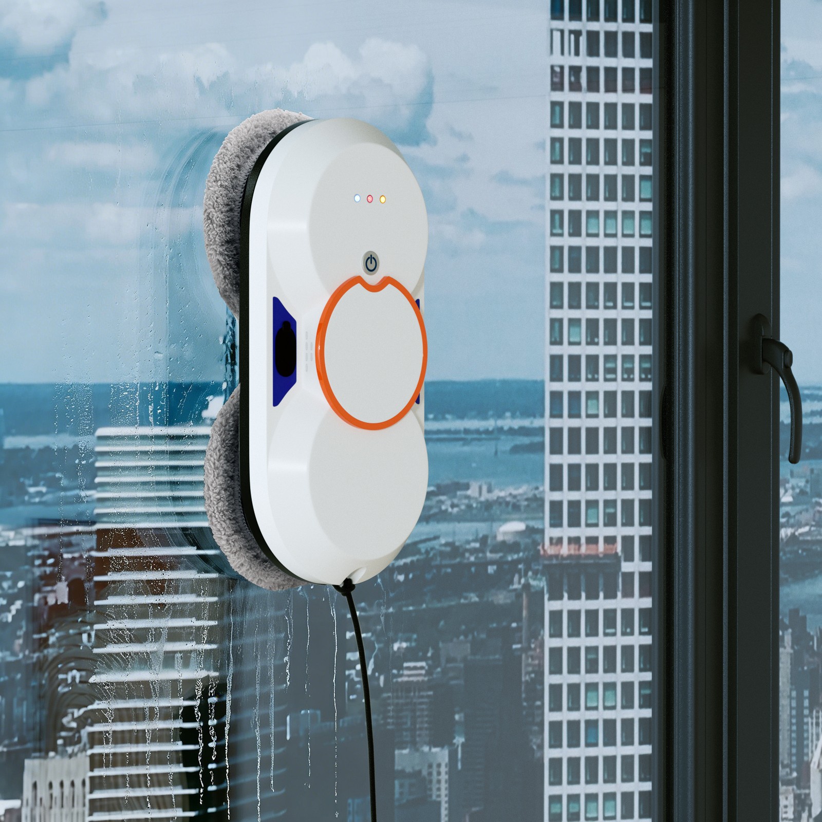 Smart Window Cleaning Robot with 5600Pa Suction Power