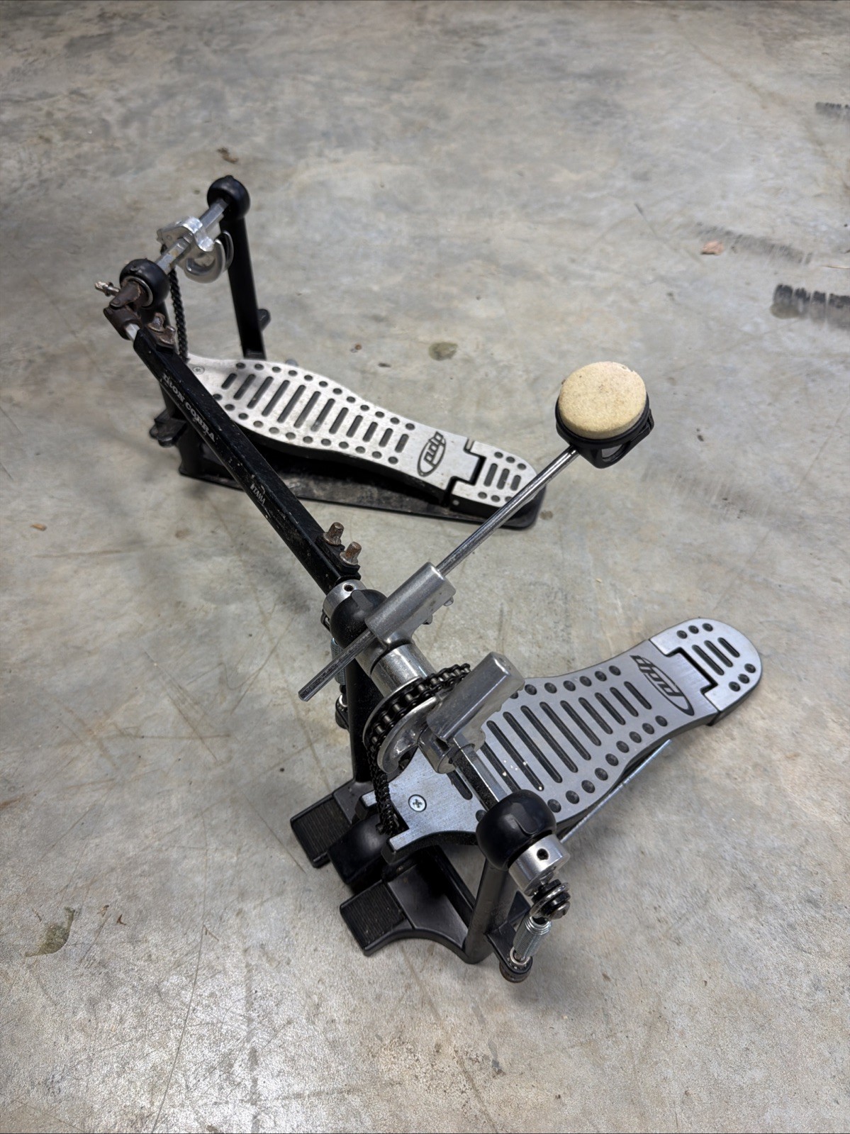 PDP PACIFIC DOUBLE BASS DRUM PEDAL SET