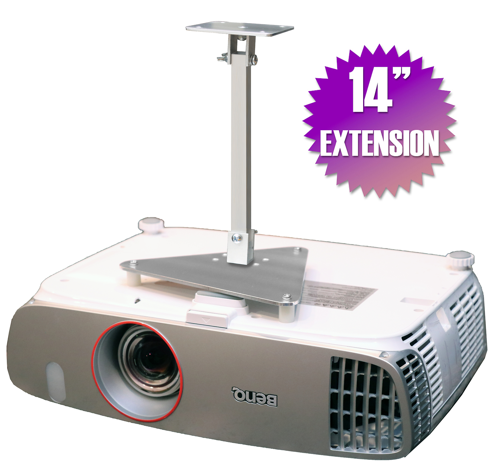 Projector Ceiling Mount for BenQ W1110s W1210ST W2000W WP2010