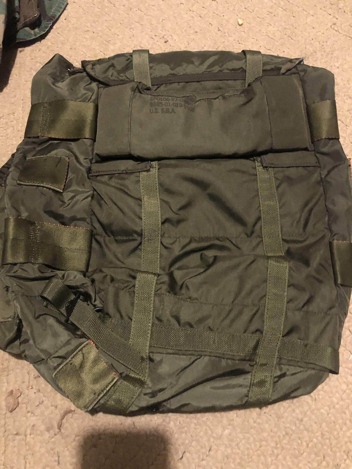 Field Pack Combat Nylon Medium LC-2 Green Bag **No Frame No Straps**