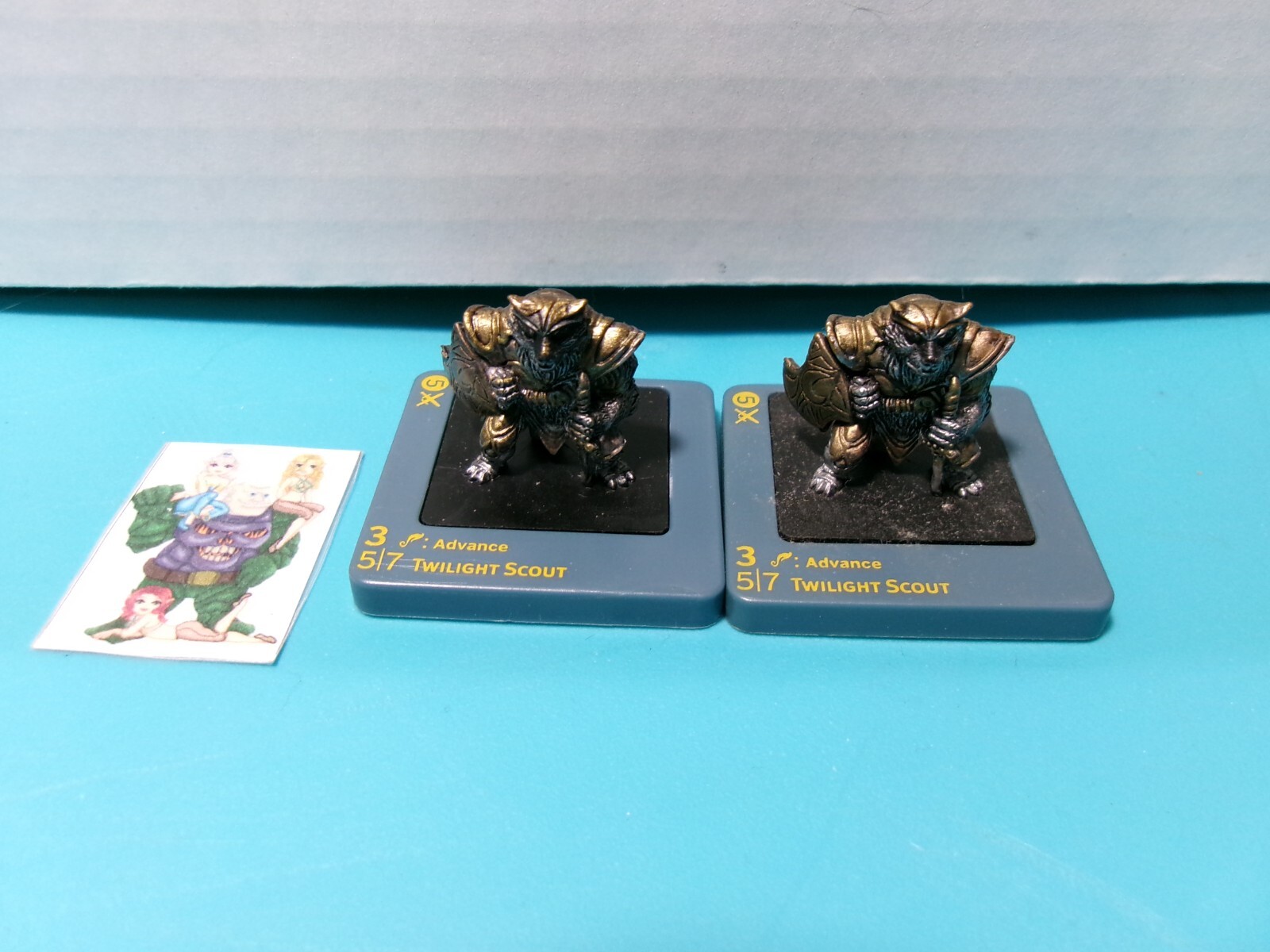 =Dreamblade Miniatures BASE SET Twilight Scout 22/96 2 Pieces =