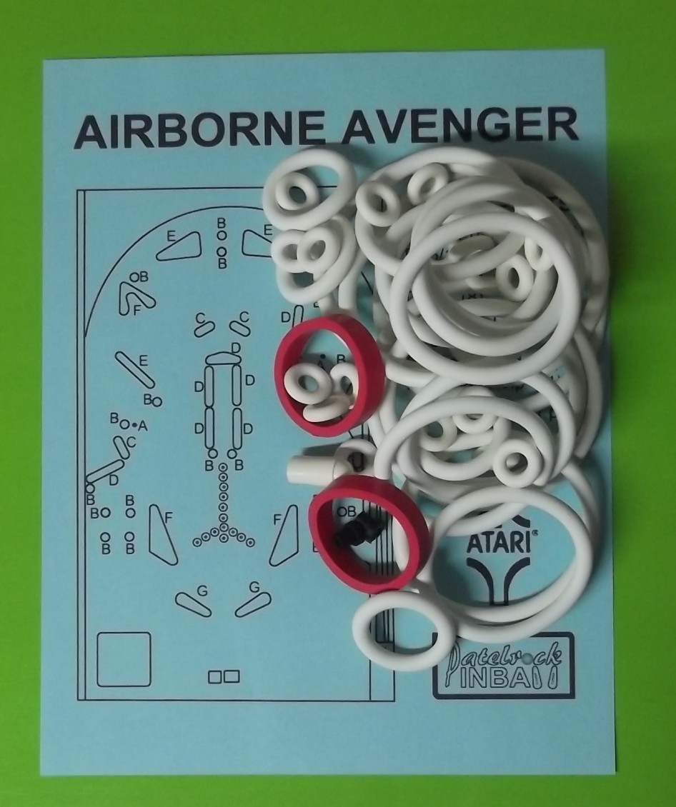 1977 Atari Airborne Avenger Pinball Machine Maintenance Super Kit
