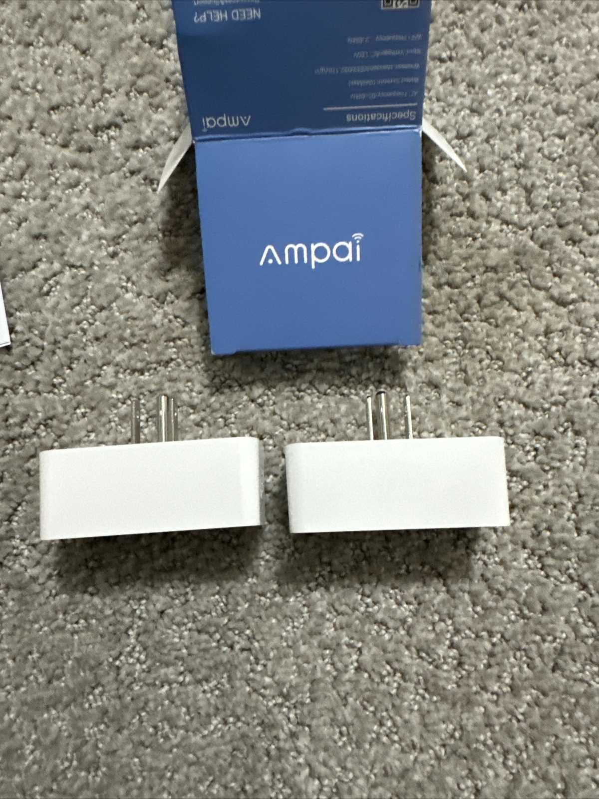 WiFi Smart Plugs - 2 Pack By Ampai