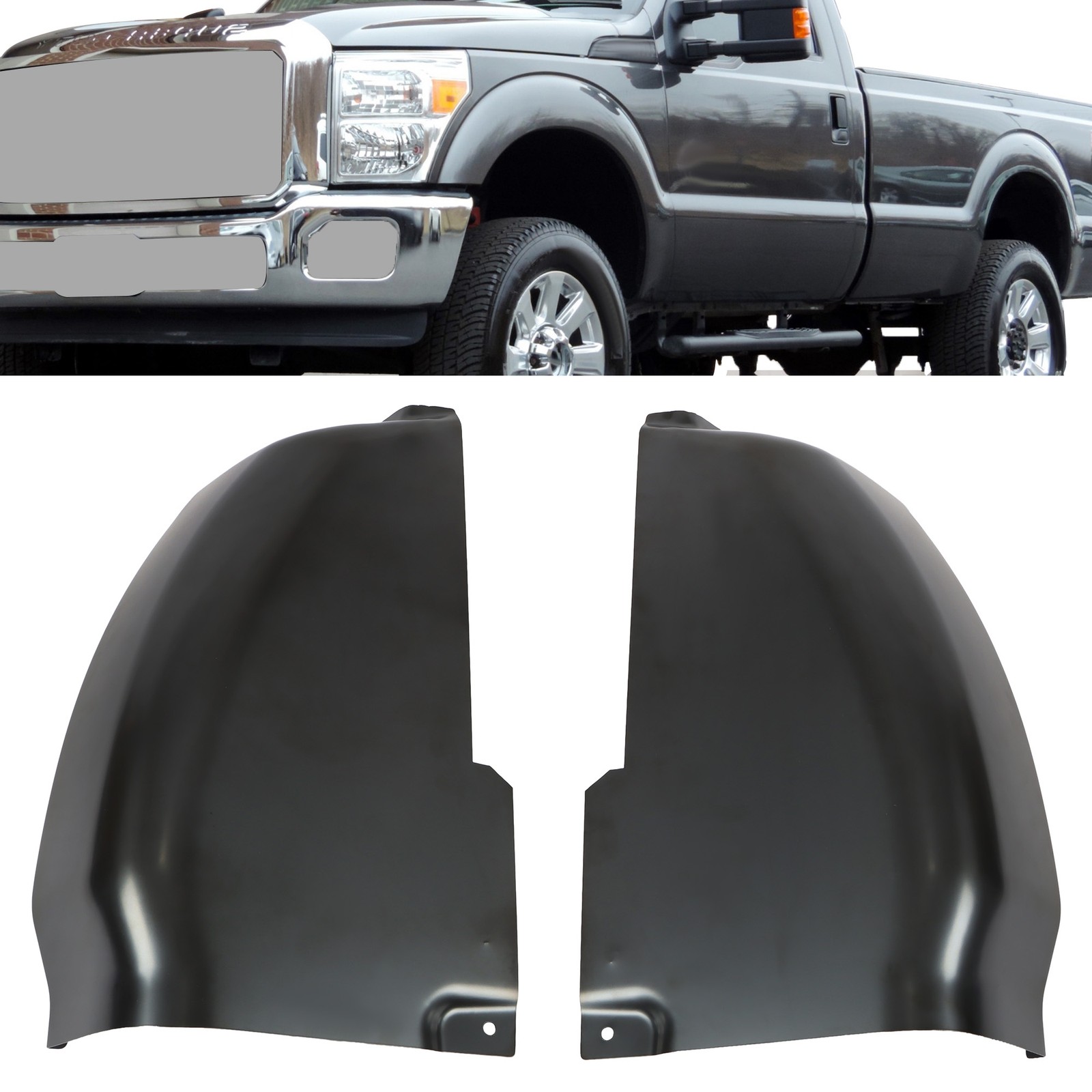 Pair Cab Corner Steel New For Ford F250 Super Duty Pickup 4-Door 1999 2000-2016
